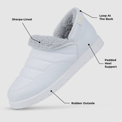 White Puffer Boot