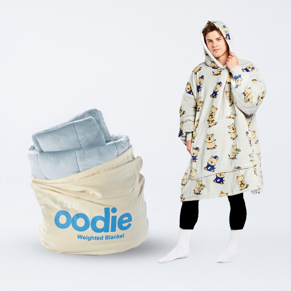 Oodie™ Original & Weighted Blanket Bundle